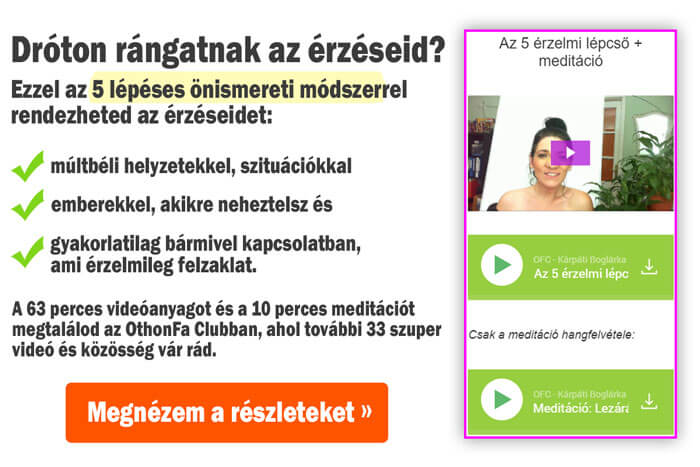 5 érzelmi lépcső az érzelmeid rendezéséhez - önismereti technika